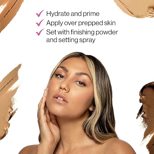 WET N WILD PHOTO FOCUS MATTE FOUNDATION STICK MAKEUP, BUFF BEIGE | VEGAN & CRUELTY-FREE