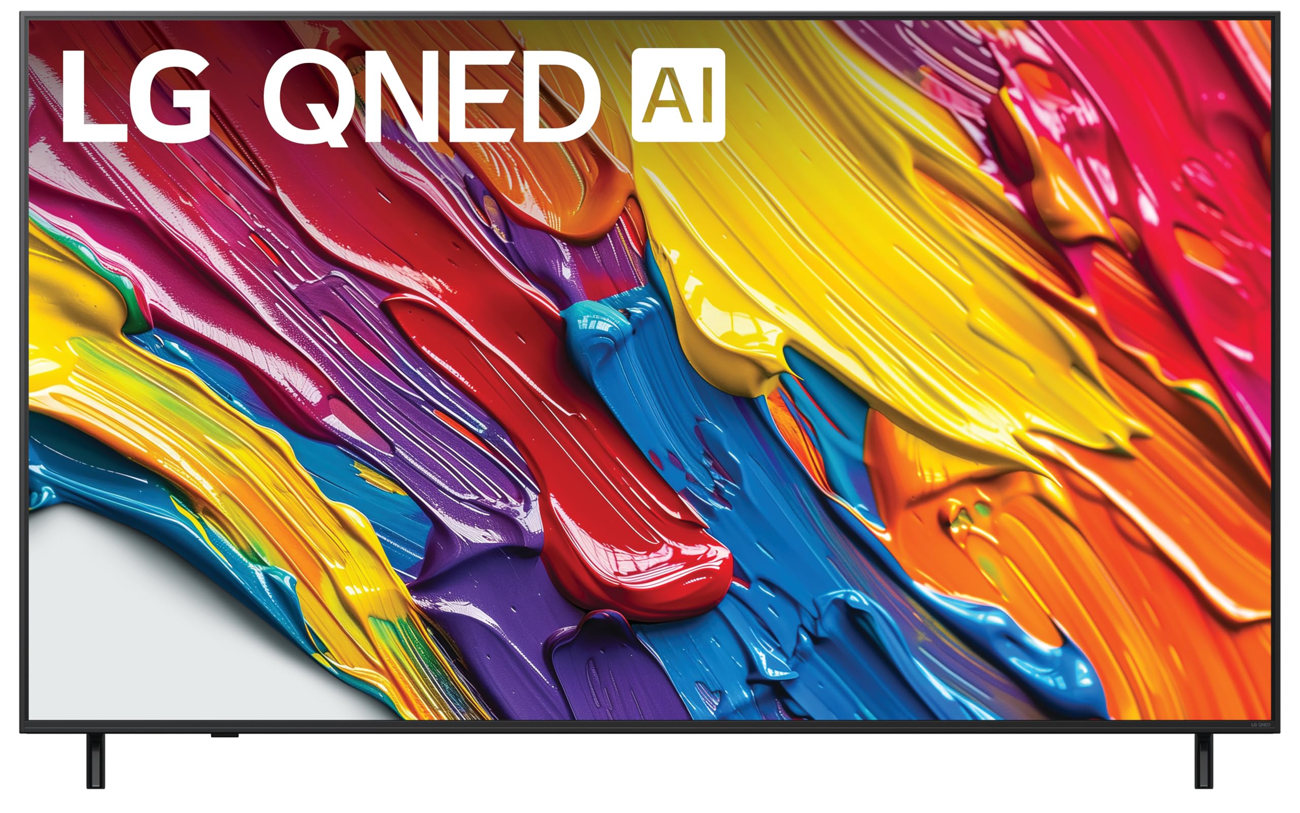 Photo 1 of ***DAMAGED***LG 75-Inch Class QNED AI 4K QNED82A Series Smart TV w/AI Sound, HDR10, 4K Super Upscaling, Filmmaker Mode, Wow Orchestra, Alexa Built-in (75QNED82AUA, 2025)