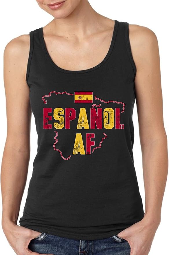 Vizor Español AF Tank Top for Women Spanish Flag Tank Spain