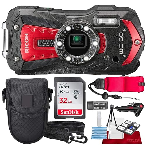 RICOH WG-60 RED 【公式通販】