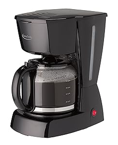 BETTY CROCKER RA41696 12-Cup Coffee Maker, 13.90" x 12.50" x 8.00", Multicolor