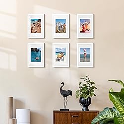 upsimples 8x12 Picture Frame Set of 5, Display