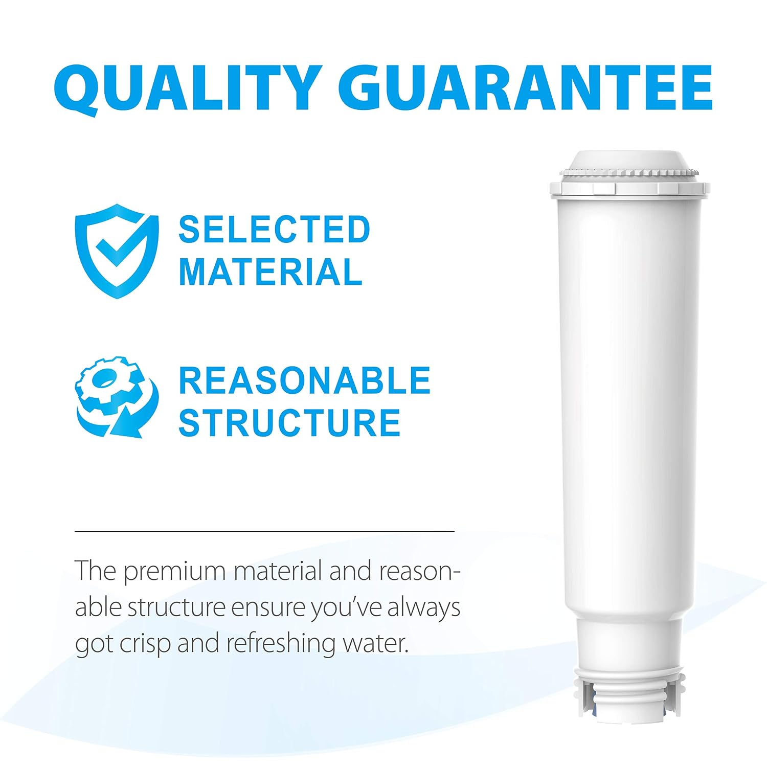 Waterdrop Coffee Filter Cartridge, Compatible with Melitta® Filter Cartridge, Nivona® Water Filter Cartridge, Krups® F088 - Image 4