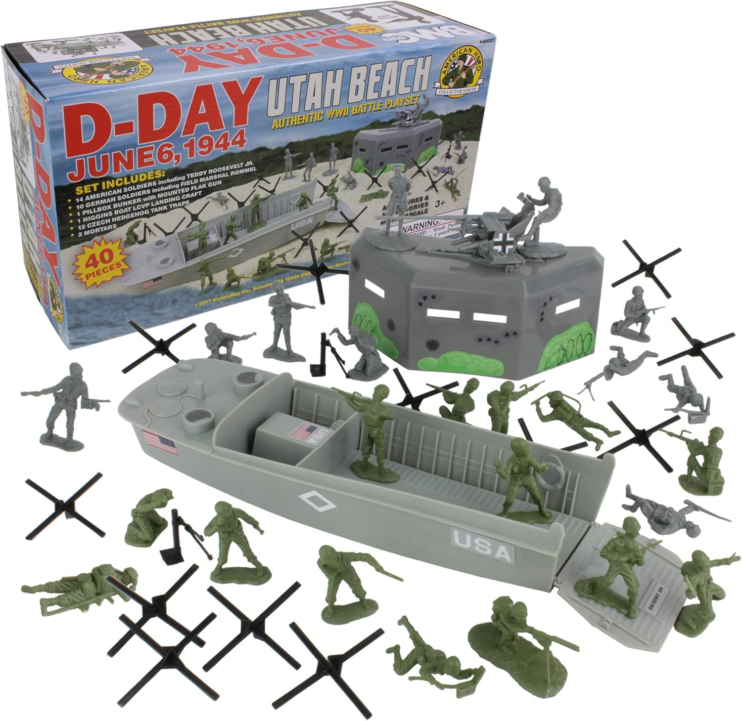 BMC WW2 D-Day Plastic Army Men 