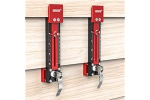 HONTAITUO Upgraded 2 Pcs Siding Installation Tools,Siding Mounting Kit Compatible with 5/16-5/8 Inch Siding,Suitable for Installing 5-8 Inch Wide Siding Fiber Cement Siding Installation Tool (Red)