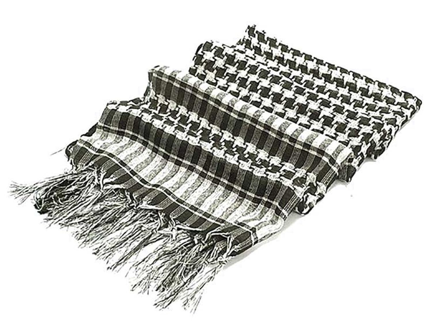sbf pure cotton white arafat scarf for men's & women's