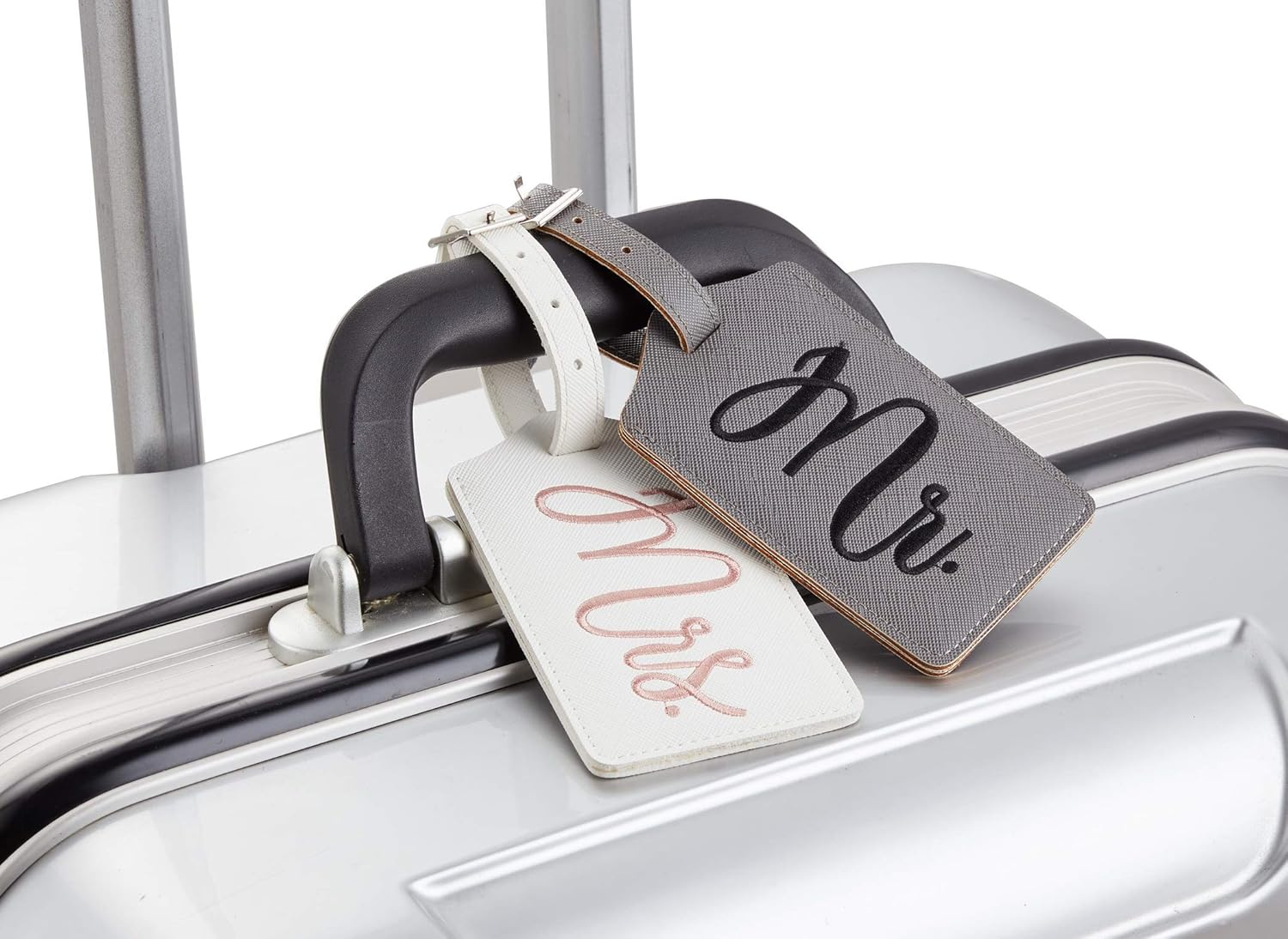  | Chelmon Mr. and Mrs. Honeymoon Wedding Bridal Shower Gift Cute Luggage Tag Travel Tags (version 1) | Luggage Tags