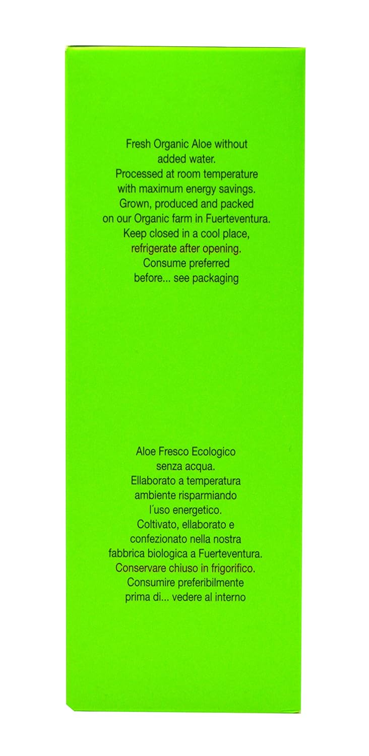 Vidaloe zumo natural ecológico de Aloe Vera 99,5% 500ml: Amazon.es ...