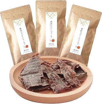 Amazon 健康いぬ生活 猪肉ヘルシージャーキー 40ｇ 3袋 無添加 おやつ ジャーキー 健康いぬ生活 ジャーキー 通販