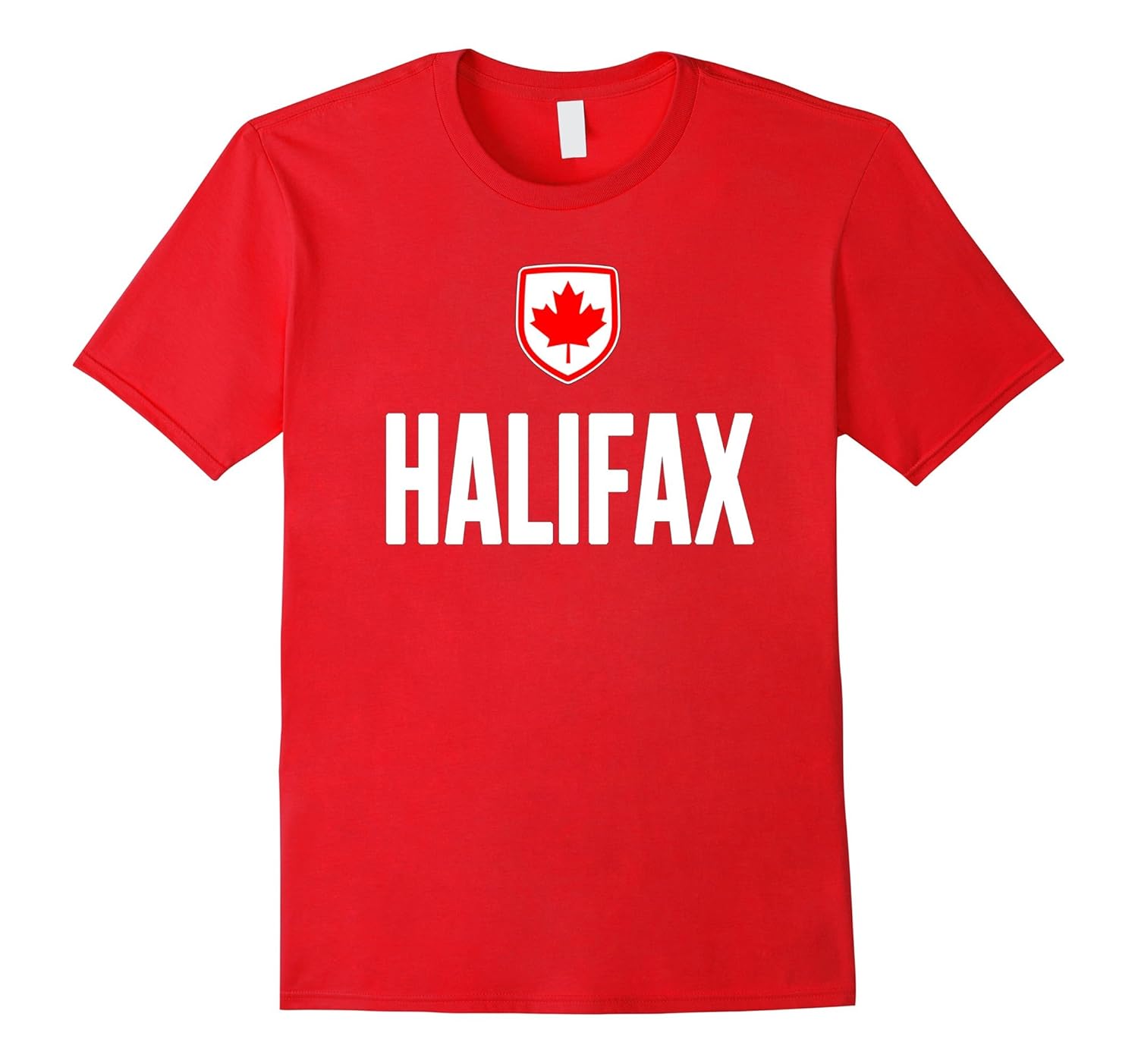 HALIFAX Tshirt Canada Pride Canadian Flag Maple Leaf Tee4LVS