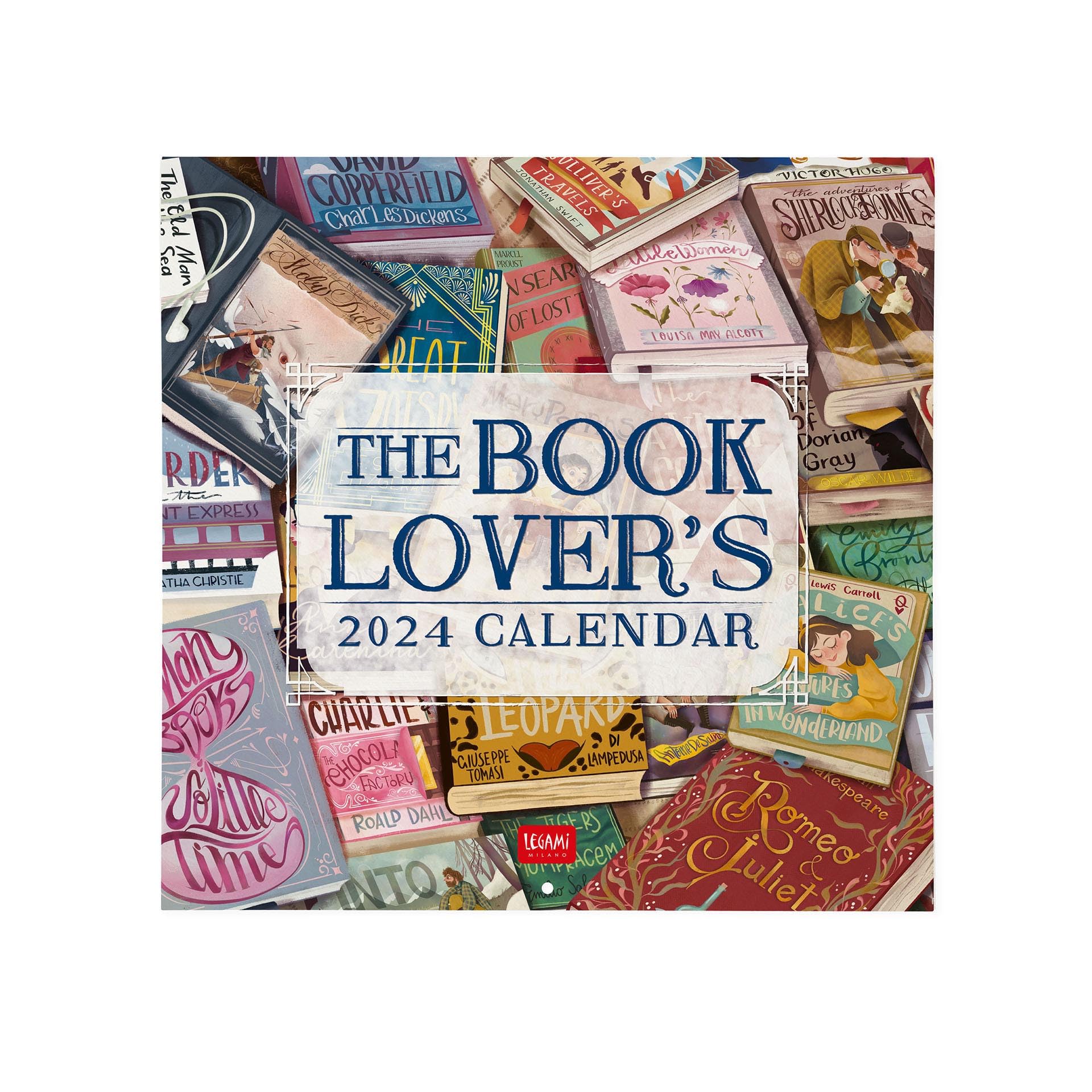 Legami - Wall Calendar 2024, 12 Months and Annual Planner, Space for Notes and Notes, Number of the Week, 6 Languages, Zodiac Signs and International Holidays, Single Cellophaning, 30x29 cm