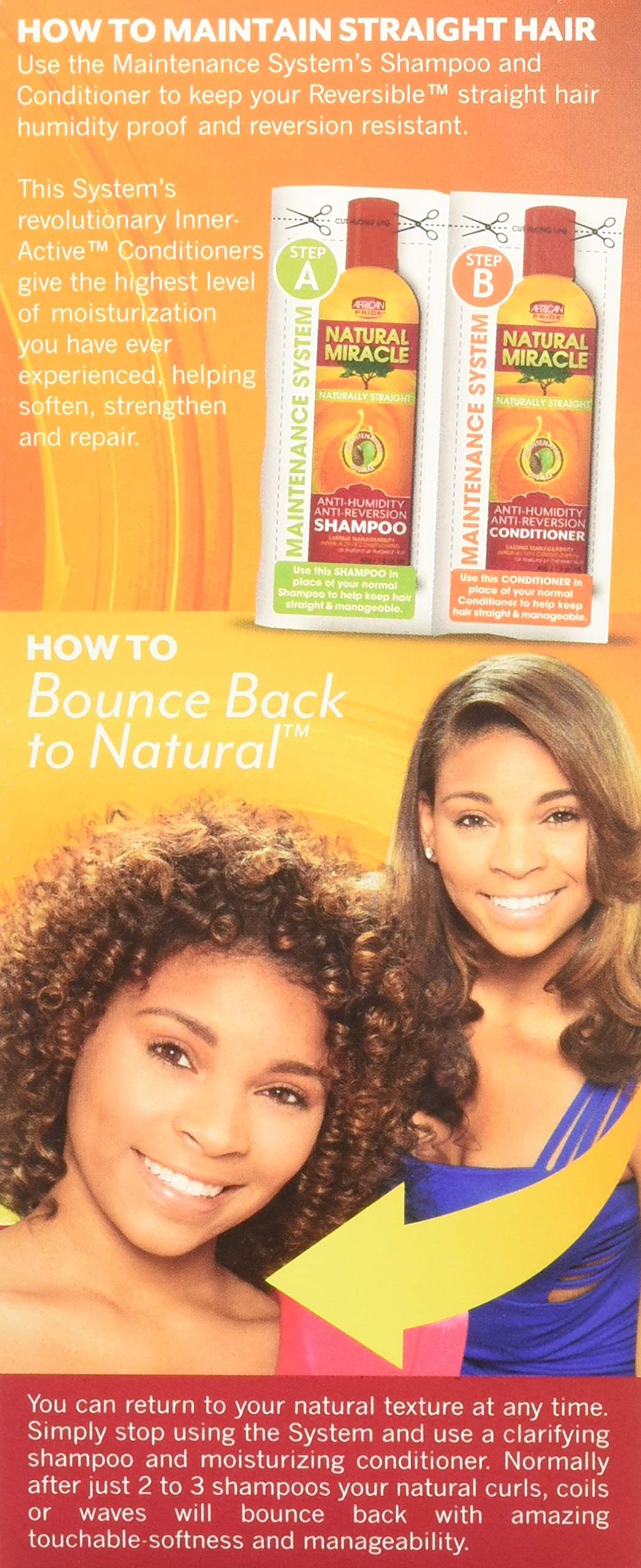 African Pride Naturally Straight Texture Manageability System Kit