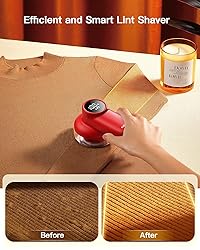 coldSky Rechargeable Fabric Shaver, Lint Shaver