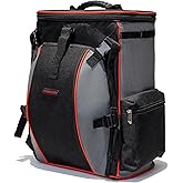 YESWELDER Welding Backpack, Large Capacity Professional Welding Tool Bag with Helmetcatch, Multipurpose Heavy Duty Welder Bag for Travel Hiking and Outdoor Activities
