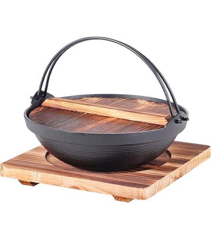 Amazon.com: JapanBargain 3868, Sukiyaki Nabe Pot Shabu Shabu Hot