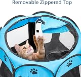Youyijia Portable Pet Playpen 91x91x58cm Foldable Waterpoof Indoor Outdoor view 6