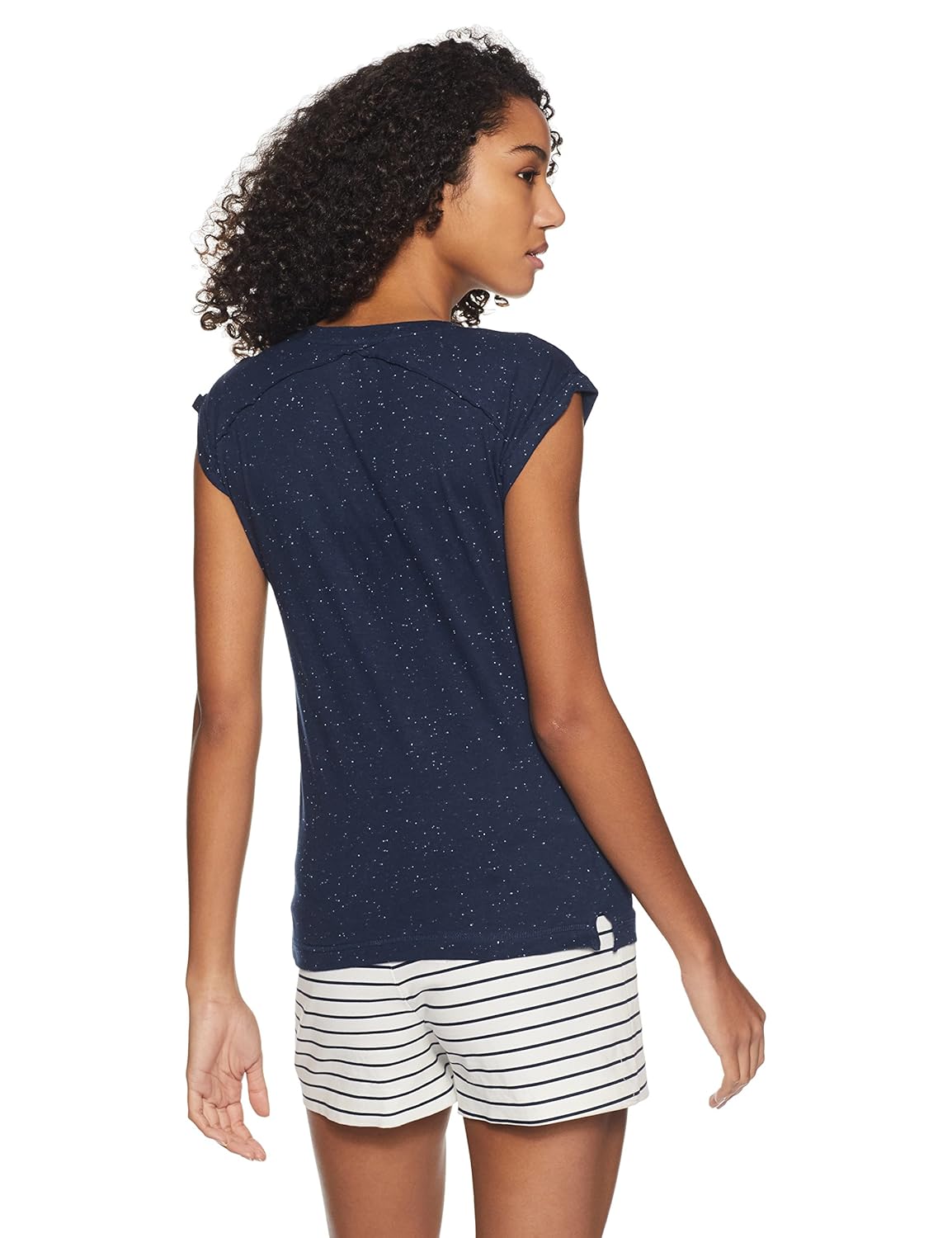 flying machine women's back detail t-shirt