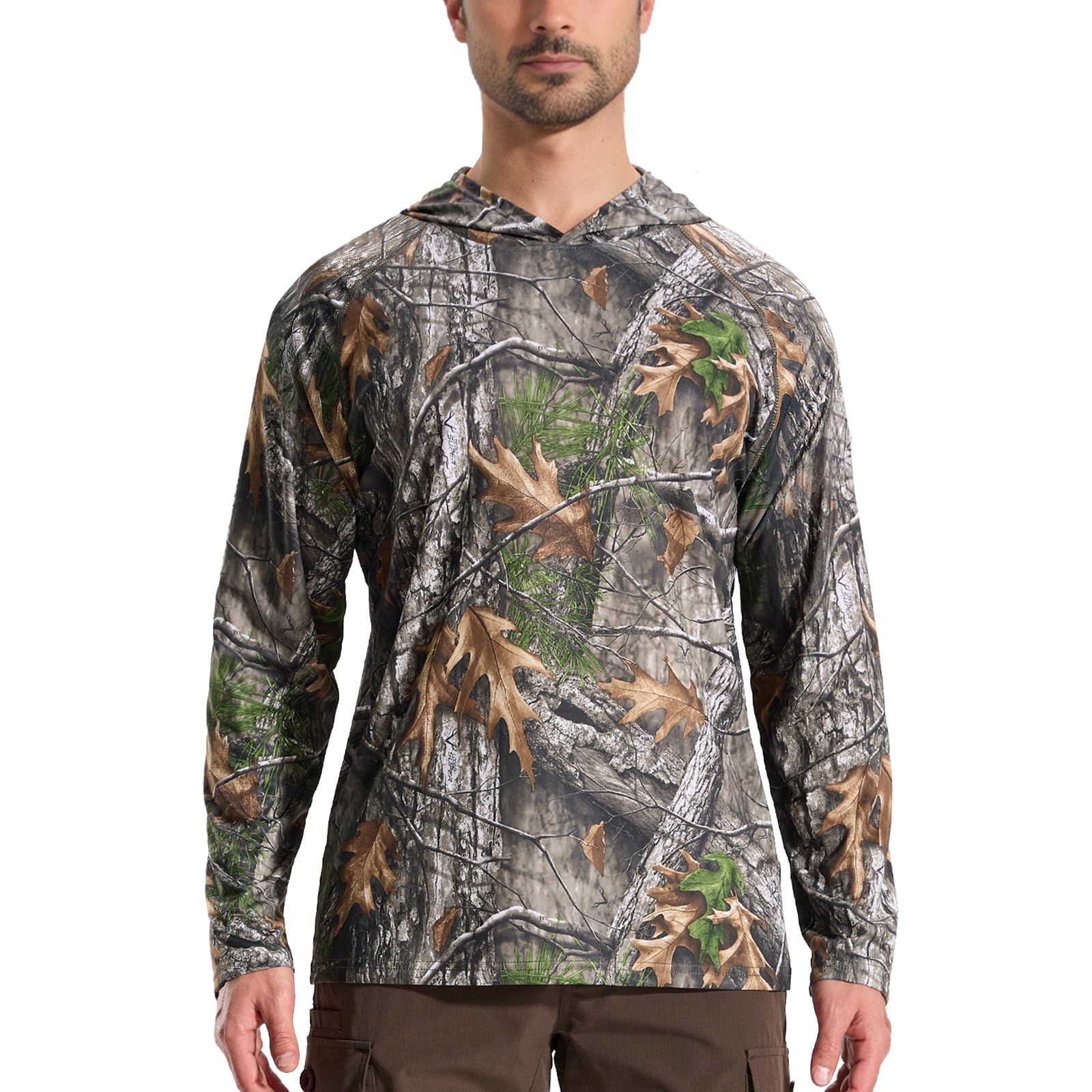 Tongcamo Camo Hoodie Long Sleeves Hunting Shirts