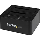 StarTech.com USB 3.0 / eSATA Dual Hard Drive Docking Station with UASP for 2.5/3.5in SATA SSD/HDD - SATA 6 Gbps USB 3.0 Dual Drive Dock (SDOCK2U33EB)
