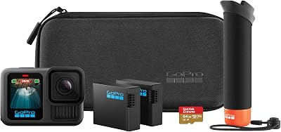 GoPro HERO13 Black Accessory Bundle with Handler, 2 Enduro Batteries, 64GB Card