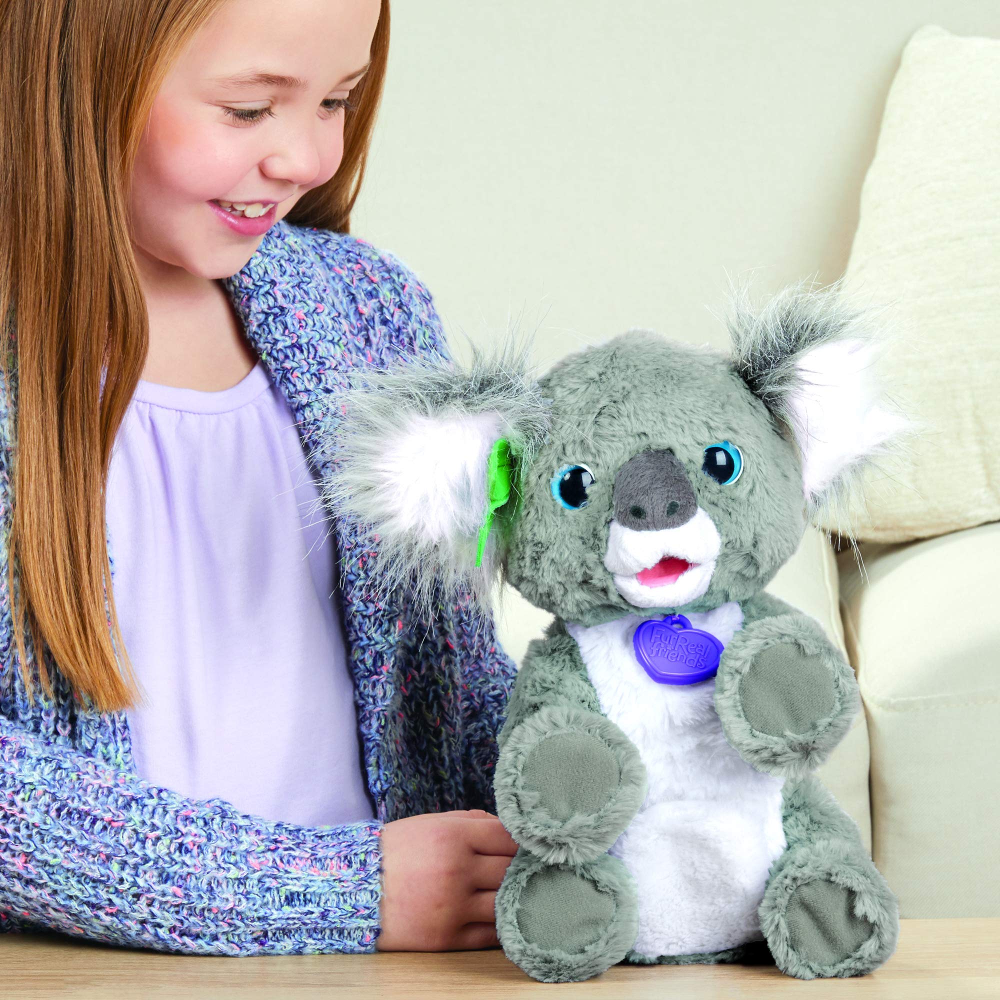 Furreal Koala Kristy Interactive Plush Pet Juguete, más de 60 sonidos y reacciones, de 4 años en adelante Furreal Koala Kristy Interactive Plush Pet Juguete, más de 60 sonidos y reacciones, de 4 años en adelante