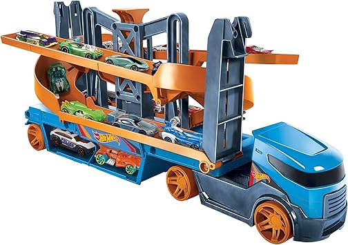 hot wheels lift and launch hauler