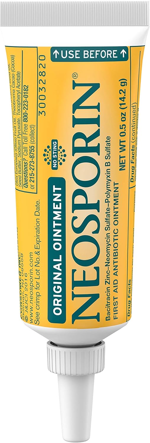 Neosporin Original First Aid Antibiotic Ointment with Bacitracin Zinc