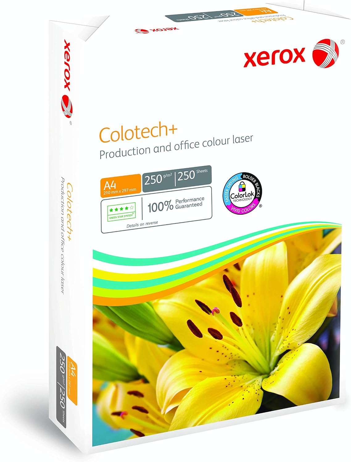 Xerox Colotech+ A4 250gsm Pack 250 Sheets, White - Image 3