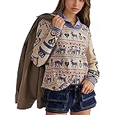 MISSACTIVER Women Waffle Knit Printed Shirts Fall Causal Y2K Pullover Tshirts Crewneck Long Sleeve Slim Fitted Going Out Tops