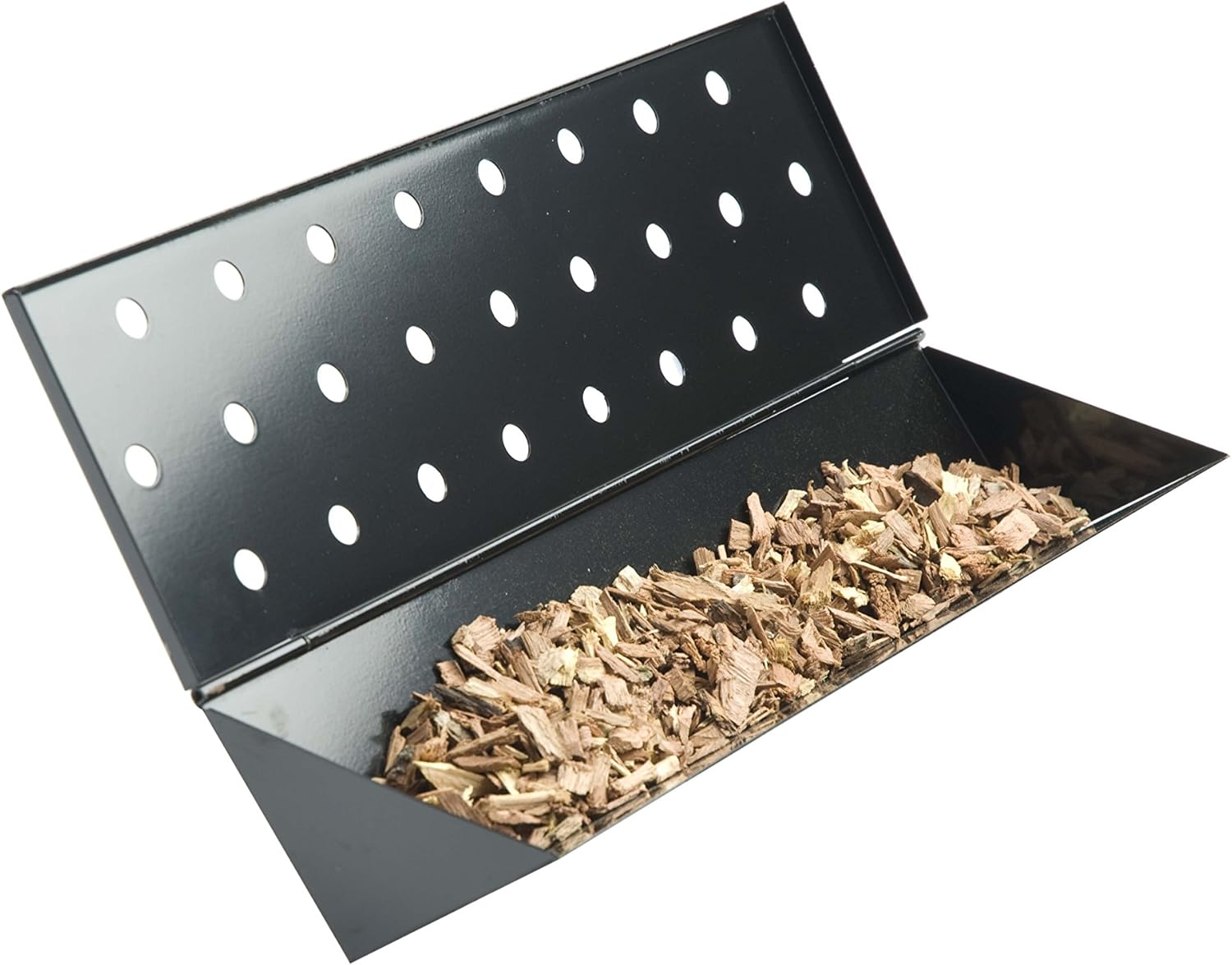 Charcoal Companion Small Nonstick V-Shaped Smoker Box: Garden & Outdoor