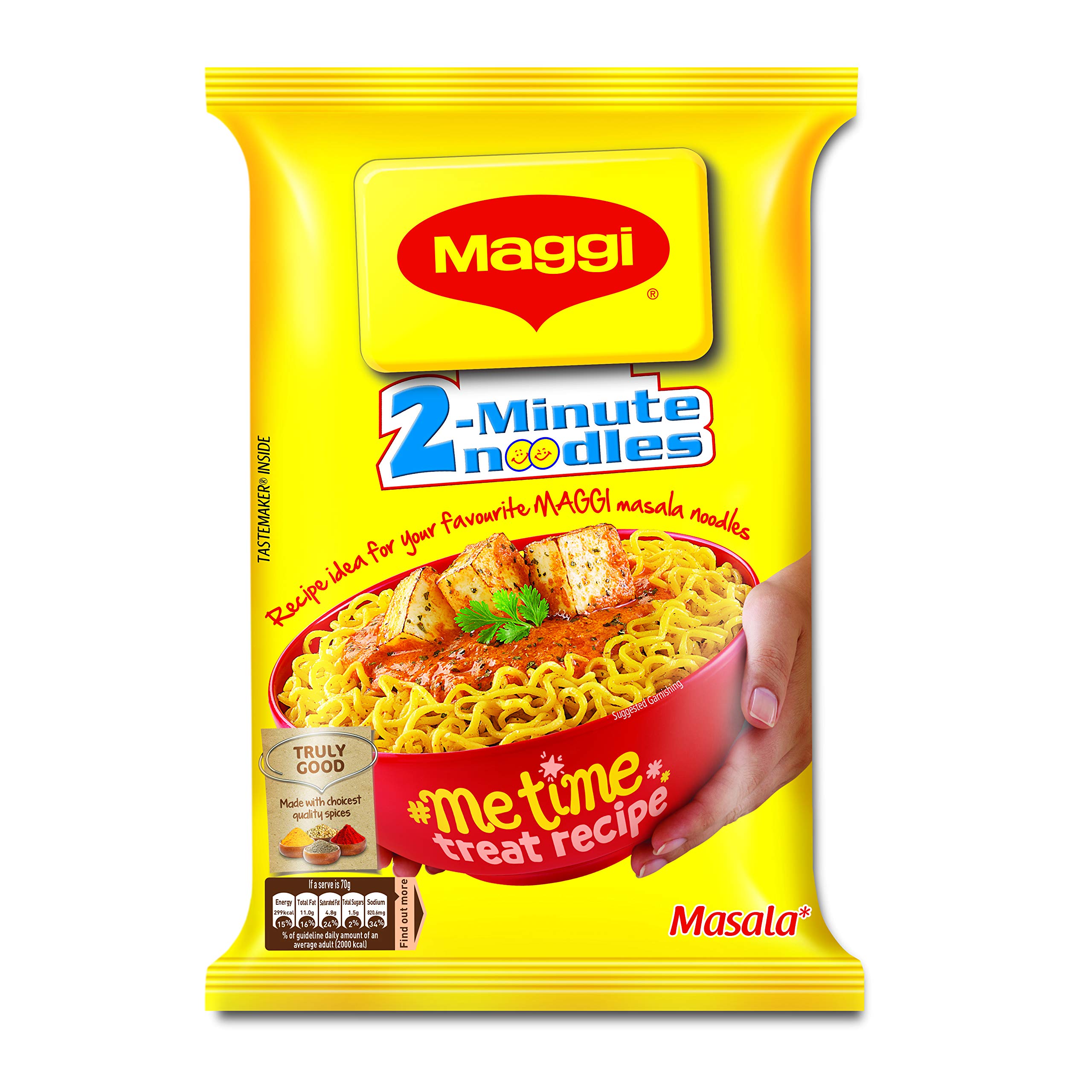 Set of 16 Packets of 2min Maggi Masala Noodles (16 x 70g) Buy Online