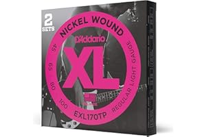 Strings Bass D'addario EXL-170TP 45-100 Long Scale Twin Pack