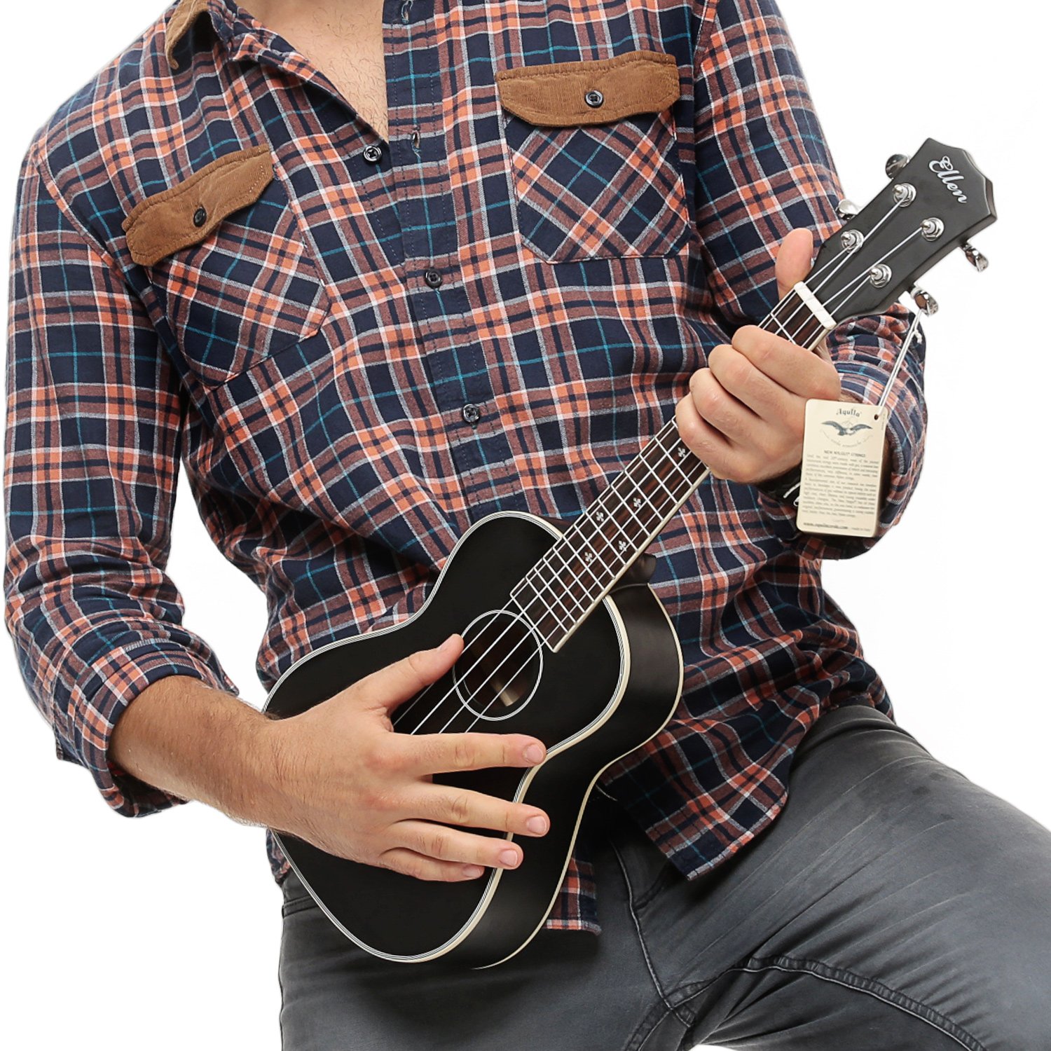 Electric Concert Ukulele With Amp 23" AcousticElectric Ukulele