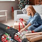 Dijia Christmas Wrapping Paper Storage Bag 79x14x14 cm 2 Pack Fabric view 6