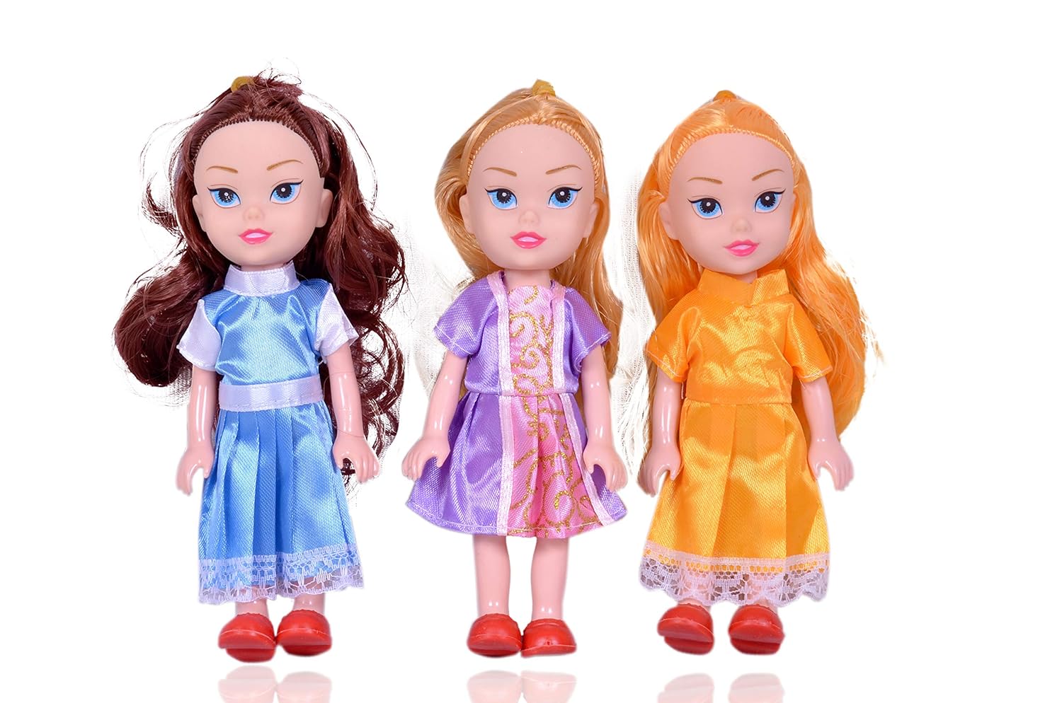 Buy The Giftery Mini Princess Plastic Doll For Girls Assorted