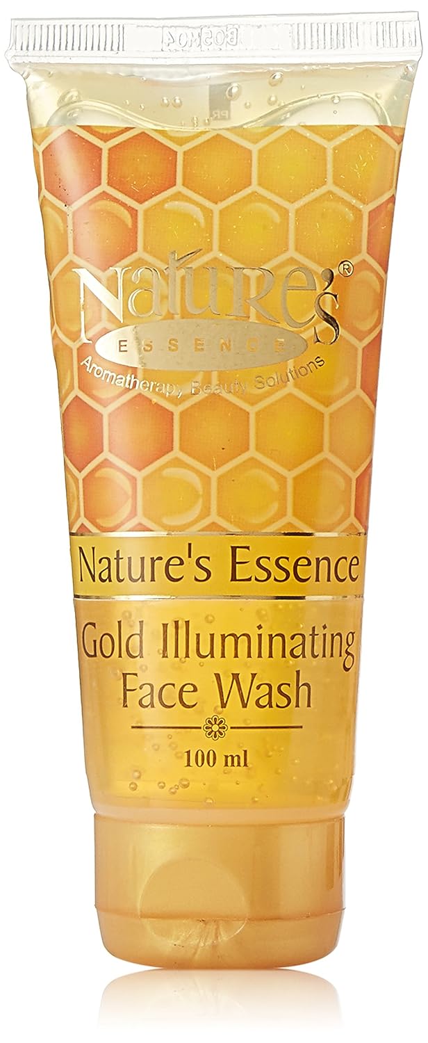 gold illuminating face wash
