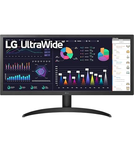 LG 29WQ500 UltraWide Full HD IPS Monitor with HDR and FreeSync.