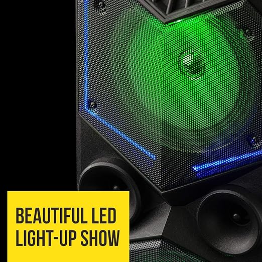 soundlogic xt 100 w powerhouse bluetooth wireless speaker