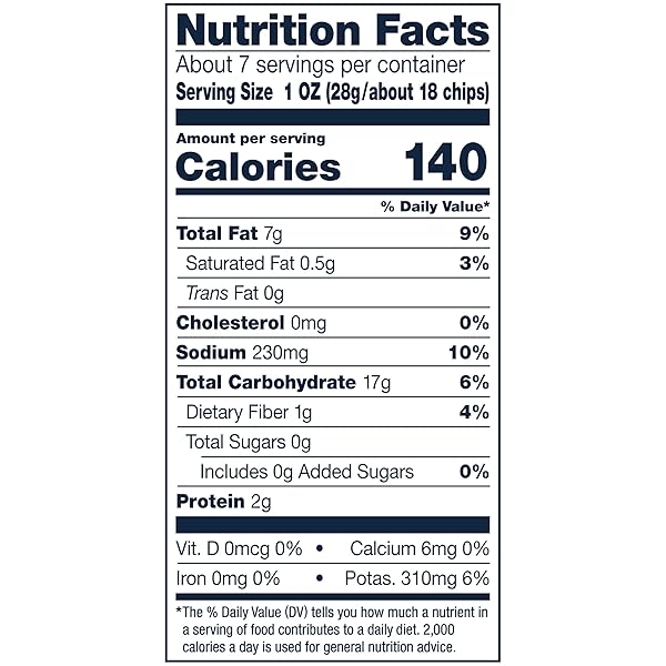 CAPE COD SEA SALT & VINEGAR CHIPS, 7.5 OZ BAG