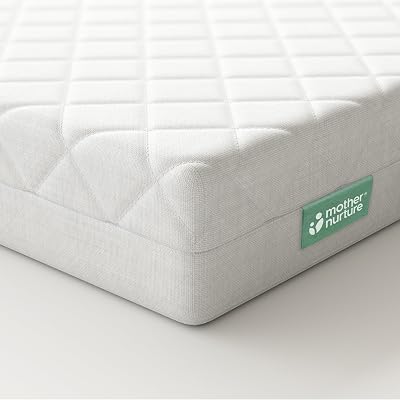 Mother Nurture Classic Cot Bed Mattress 120x60x13cm Reversible Eco Fibre