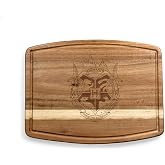 PICNIC TIME Harry Potter Hogwarts Ovale Acacia Cutting Board, Serving Board, Charcuterie Board, (Acacia Wood)