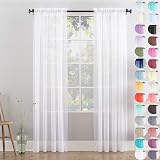 Megachest Voile Slot Top Panels Pair Pure White 56W x 90D 2 Panels