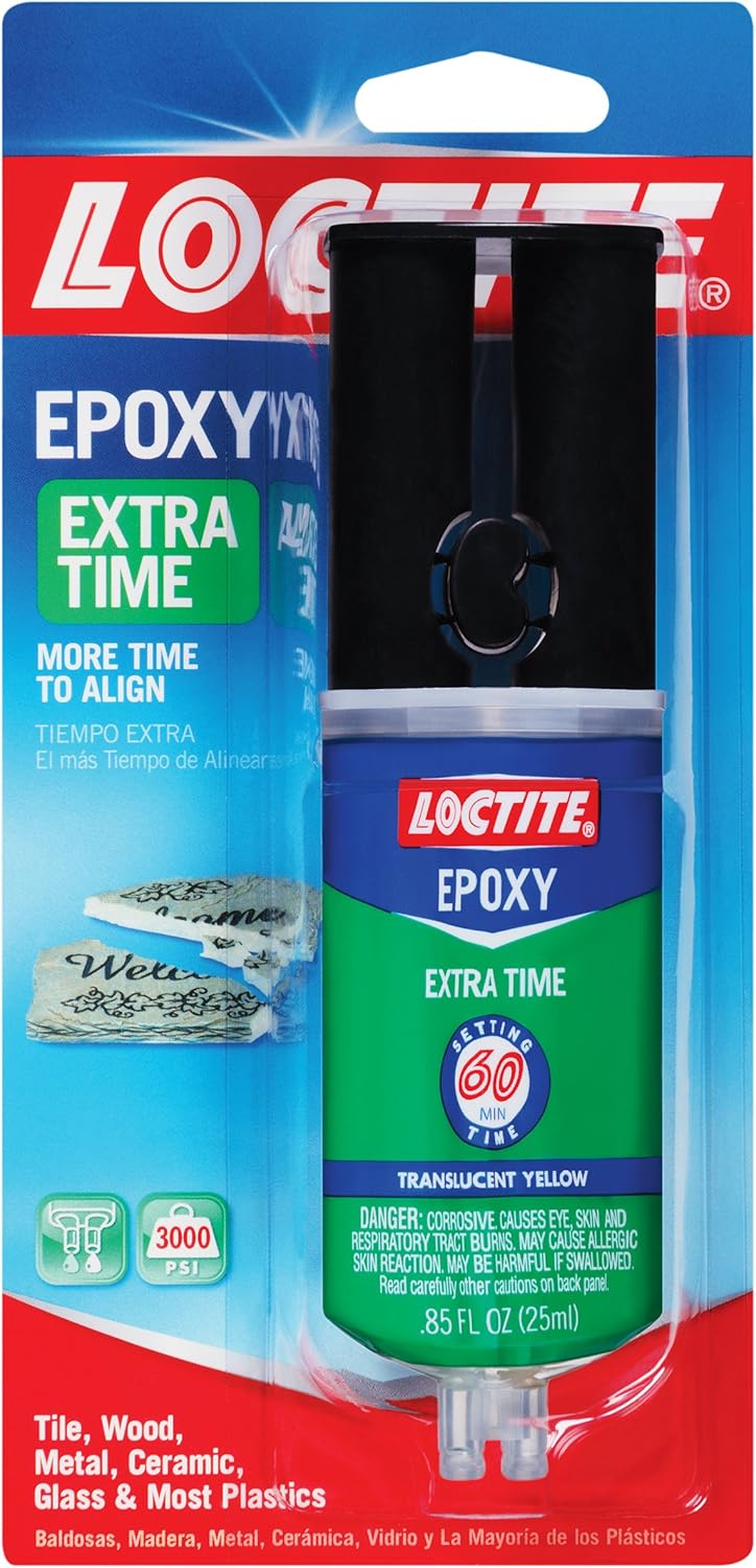 Loctite 1405603 0.85 oz Extra Time Epoxy, 0.687 CDM: Home Improvement