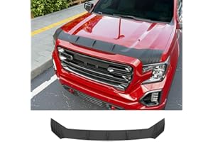 Xipoo Hood Protector Compatible with 2019 2020 2021 2022 2023 2024 2025 2026 GMC Sierra 1500 Hood Deflector Upgraded TPE Shield Replacement for 2019-2026 GMC Sierra Accessories