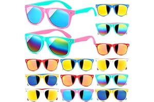 GINMIC Kids Sunglasses Bulk Party Favors, 12Pack Kids Sunglasses Party Favors with UV400 Protection for Boys and Girls, Party Favor, Birthday Graduation Party Supplies.