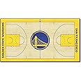 FANMATS 9264 Golden State Warriors Large Court Runner Rug - 30in. x 54in. - "Circular Golden Gate" Logo & Wordmark