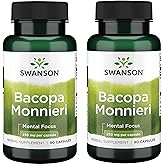 Swanson Bacopa Monnieri Extract Bacognize 250 Milligrams 90 Capsules (2 Pack)