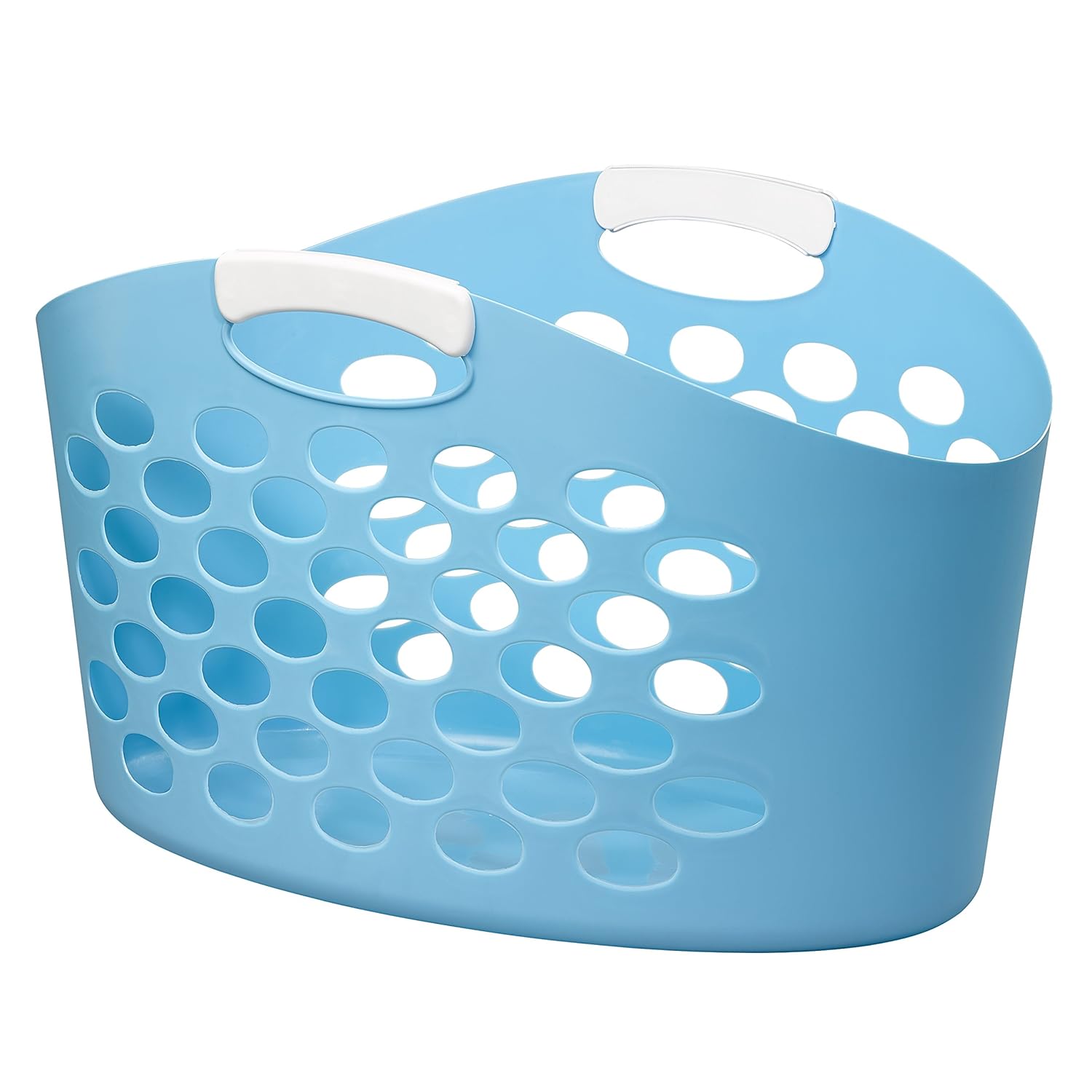 Elliott 45 Litre Laundry Basket in Blue Amazon.co.uk Kitchen & Home