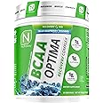 NutraKey BCAA Optima Post Workout Recovery Complex, No Sugar, No Carb, Recovery Aid, Blue Raspberry