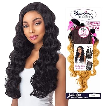 Amazon Com Sensationnel Human Hair Blend Weave Premium Too 3